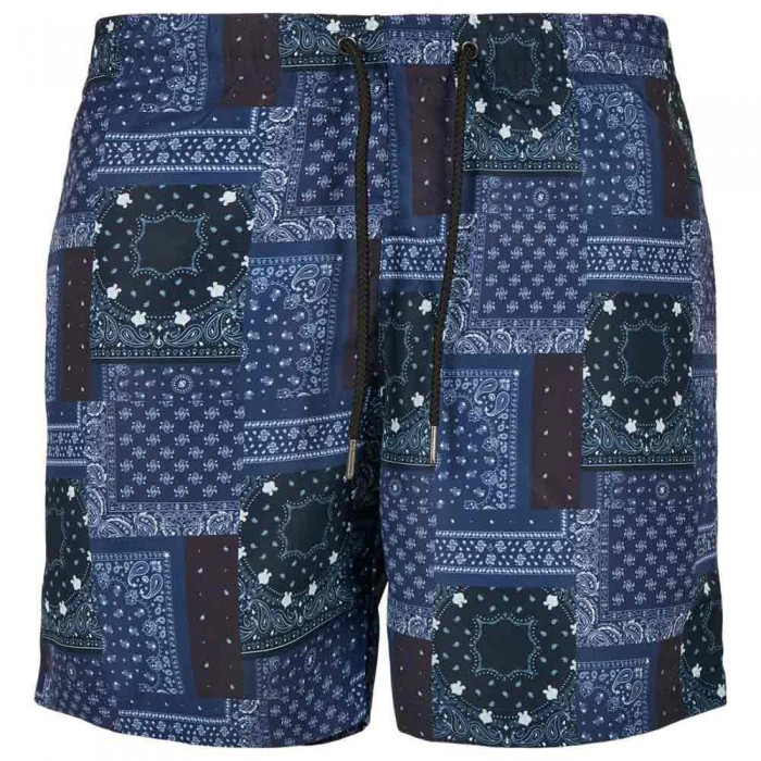 [해외]URBAN CLASSICS Pattern 수영복 138942214 Navy Bandana