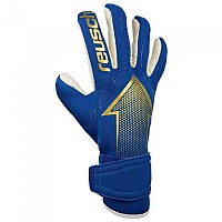[해외]로이쉬 Arrow Gold X Goalkeeper Gloves 3138731857 True Blue / Gold