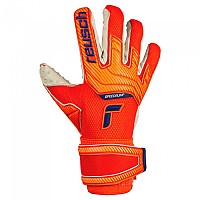 [해외]로이쉬 Attrakt SpeedBump Goalkeeper Gloves 3138908920 Shocking Orange / Blue