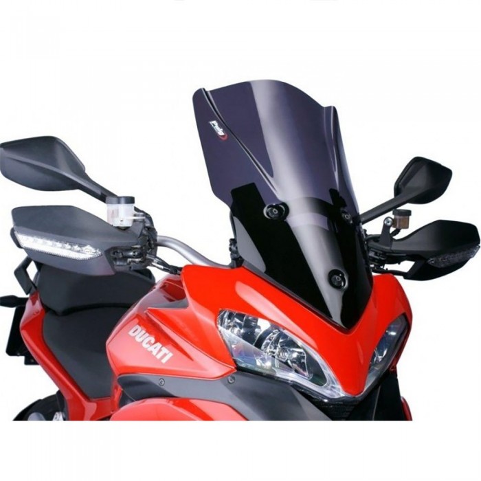 [해외]PUIG Touring Plus Ducati Multistrada 1200 S 앞유리 9138363212 Dark Smoke