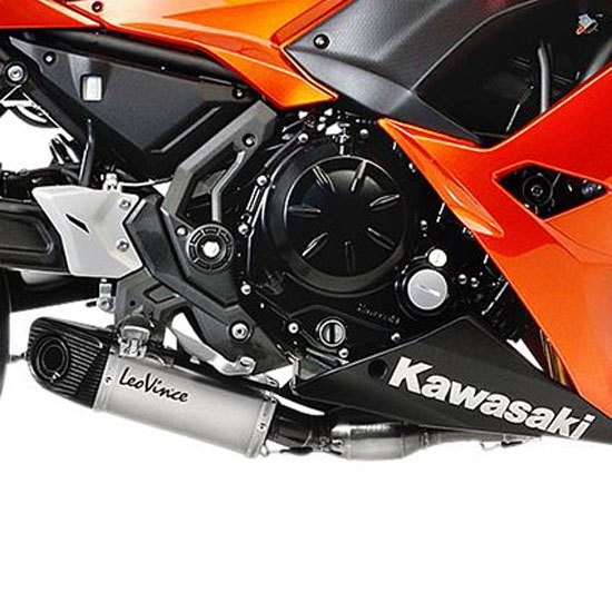 [해외]LEOVINCE Underbody Kawasaki 14170K 전체 배기 시스템 형식 승인 9138943673