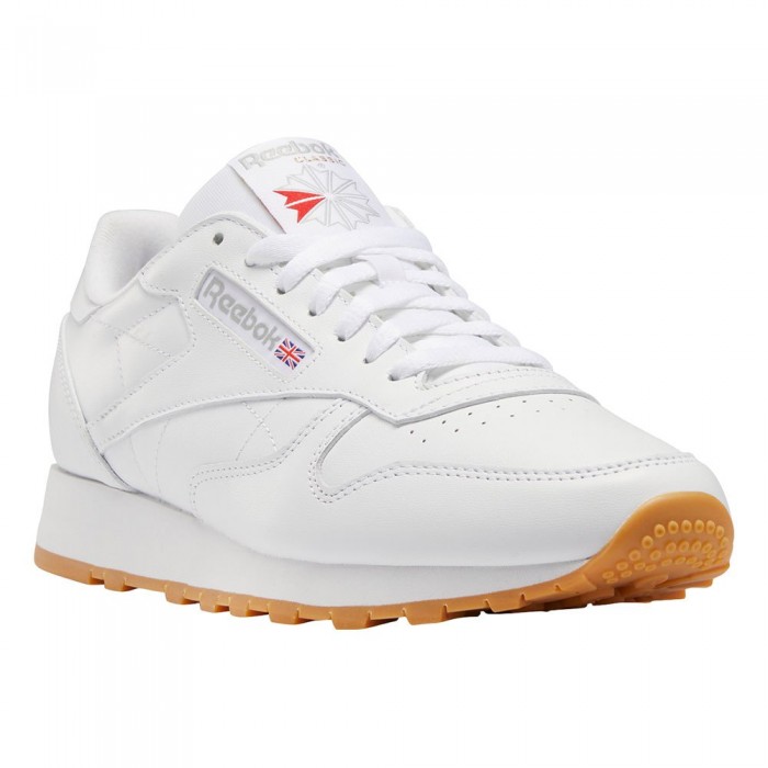 [해외]리복 CLASSICS Leather 운동화 138493781 Ftwr White / Pure Grey / Reebok Rubber Gum-02