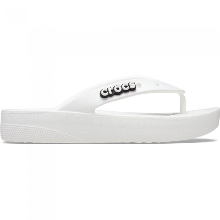 [해외]크록스 Classic Platform 슬리퍼 139000652 White