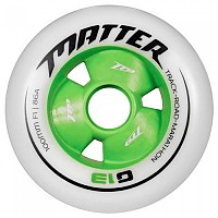 [해외]MATTER WHEELS 스케이트 바퀴 G13 F0 14137896559 White / Green