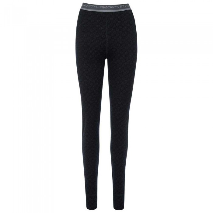 [해외]THERMOWAVE Merino Xtreme 베이스 레이어 바지 4138910654 Black / Dark Grey Melange