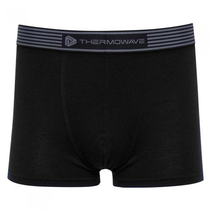 [해외]THERMOWAVE Merino Life 복서 브리프 4138910614 Black