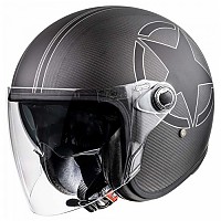 [해외]프리미어  헬멧 오픈 페이스 헬멧 Vangarde Star Carbon BM 9138713061 Black / Carbon