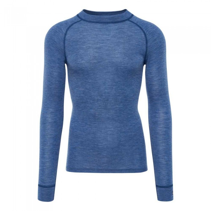 [해외]THERMOWAVE Merino Warm 액티브 긴팔 베이스 레이어 9138910642 Navy Melange