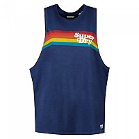 [해외]슈퍼드라이 Vintage Cali Stripe 민소매 티셔츠 138902920 Blue Indigo