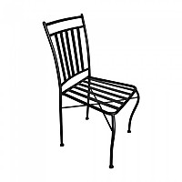 [해외]CHILLVERT 쌓을 수 있는 강철 의자 Tivoli 40.5x50.5x89 cm 6138849721 Black