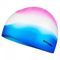 [해외]SPOKEY 수영 모자 Abstract Cup 6138839438 White / Blue / Pink