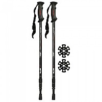 [해외]ABBEY Anti Shock Cane Adjustable Poles 4138098564 Black / Red / White