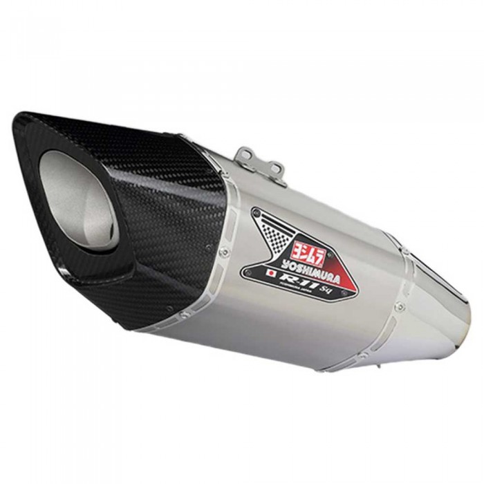 [해외]YOSHIMURA JAPAN Street Sports R-11Sq GSXR 1000 17-20 Stainless Steel 비인증 슬립온 머플러 9138695366 Silver