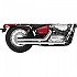 [해외]COBRA Speedster Honda VT 600 C 95 1721T 전체 라인 시스템 9138844167 Chrome