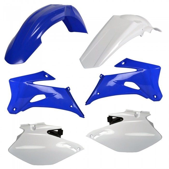 [해외]CEMOTO Enduro Yamaha WR250F 07-14 / 13-14 91167 오토바이 플라스틱 키트 9138938718 White / Blue