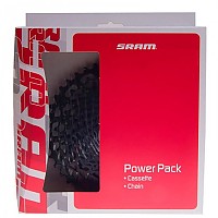 [해외]스램 Power Pack XG-1275 With GX Chain Cassette 1137746751 Black