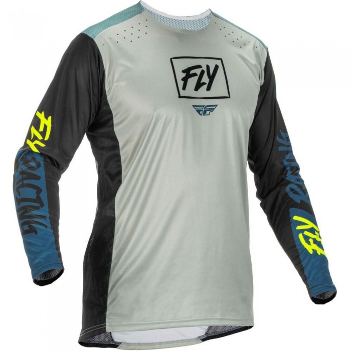 [해외]FLY RACING Lite 긴팔 엔듀로 저지 1138506044 Grey / Yellow Fluor