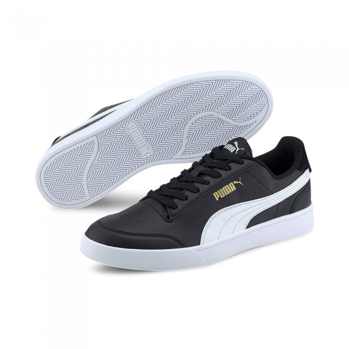 [해외]푸마 Shuffle 운동화 14137919813 Puma Black / Puma White / Puma Team Gold