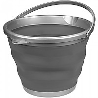 [해외]ABBEY Bucket Foldable 10L 4138098537 Grey / Anthracite