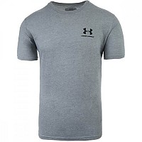 [해외]언더아머 Sportstyle Left Chest 티셔츠 138228472 Grey / Steel Light Heather