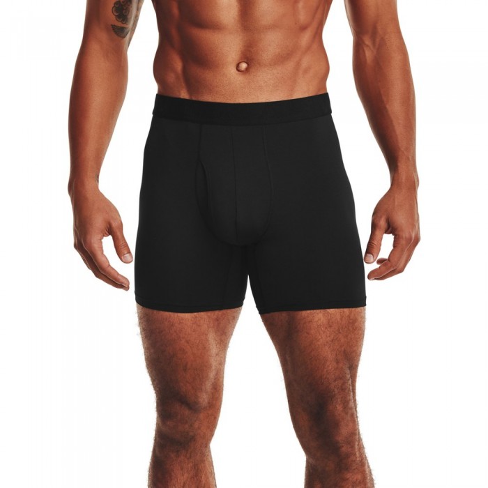 [해외]언더아머 Tech Mesh jock 복서 브리프 2 단위 138980395 Black