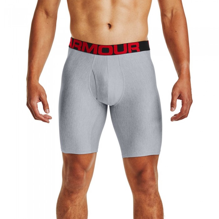 [해외]언더아머 Set Of 2 s Tech Boxerjock 복서 브리프 138985102 Mod Gray Light Heather