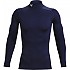 [해외]언더아머 Fitted High Neck Coldgear? 긴팔 티셔츠 7138980784 Midnight Navy