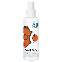 [해외]SAFE SEA SPF50 Junior Protects Against Jellyfish Spray Sunscreen 100ml 4138797901 White