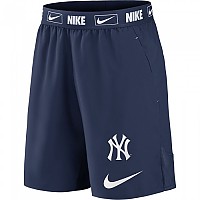 [해외]나이키 MLB New York Yankees Primetime Logo Dri-Fit Shorts 3138874771 Midnight Navy-White