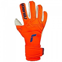 [해외]로이쉬 Attrakt Freegel SpeedBump Ortho-Tec Goalkeeper Gloves 3138908919 Shocking Orange / Blue.