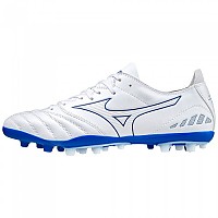 [해외]미즈노 Morelia Neo III Pro AG Football Boots 3138643179 White / Blue / Cool Gray 3C