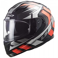 [해외]LS2 FF320 Stream Evo Loop Full Face Helmet 9138387688 Black / Fluo Orange