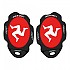 [해외]RST Flag Series Manx 무릎 슬라이더 9138780965 Red