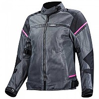 [해외]LS2 Textil Riva Jacket 9138388617 Black / Dark Grey / Pink