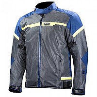 [해외]LS2 Textil 재킷 Riva 9138212661 Blue / Dark Grey / High Vis Yellow