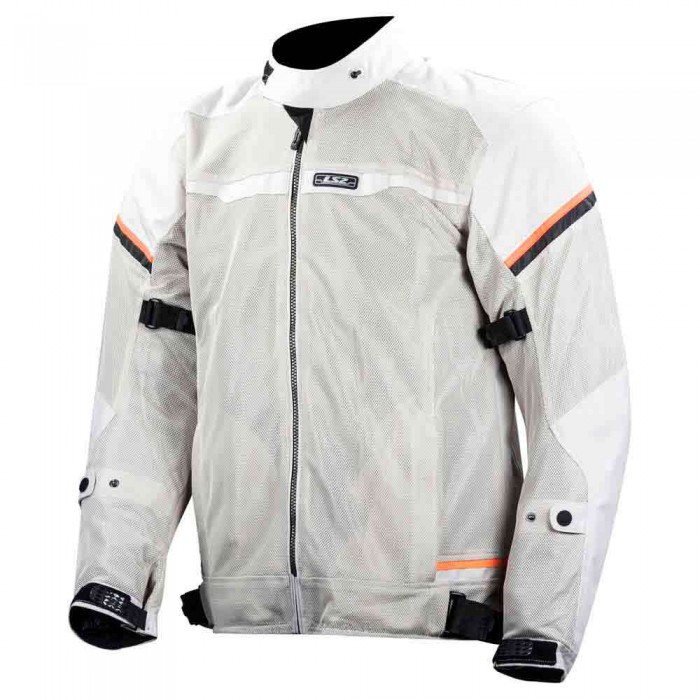 [해외]LS2 Textil Riva 자켓 9139019382 Hi Vis Orange / Light Grey