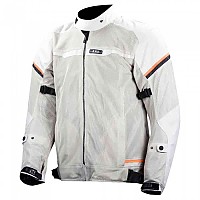 [해외]LS2 Textil 재킷 Riva 9139019382 Hi Vis Orange / Light Grey