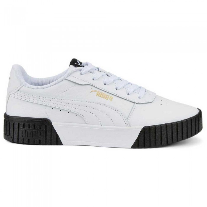 [해외]푸마 Carina 2.0 운동화 139002132 Puma White / Puma White / Puma Team Gold / Puma Black