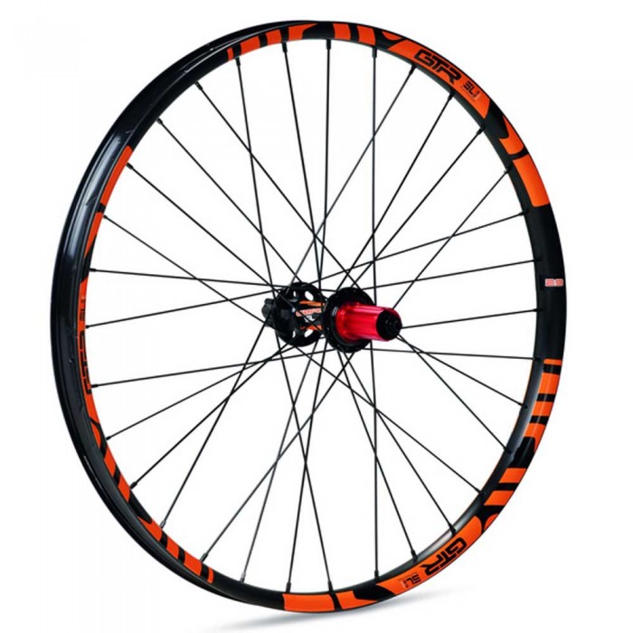 [해외]GTR SL35 E-Bike Boost 27.5´´ 6B Disc Tubeless MTB 뒷바퀴 1139072557 Black / Orange