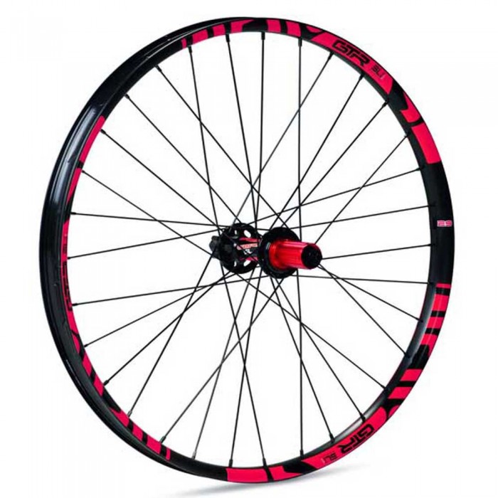 [해외]GTR SL35 E-Bike Boost 29´´ 6B Disc Tubeless MTB 뒷바퀴 1139072565 Black / Red