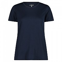 [해외]CMP 39T5676 Short Sleeve T-Shirt 4139081092 Black Blue