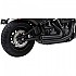 [해외]COBRA Speedster 909 Harley Davidson 6714B 비인증된 완전 배기 시스템 9138835735 Matt Black