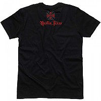 [해외]WEST COAST CHOPPERS Chief Short Sleeve T-Shirt 9139013599 Black / Black