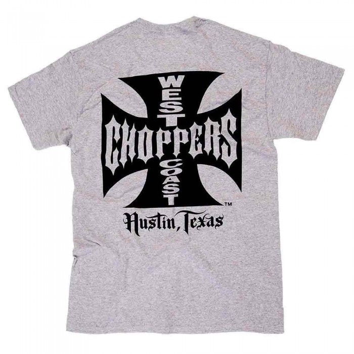 [해외]WEST COAST CHOPPERS OG ATX 반팔 티셔츠 9139013674 Grey / Black