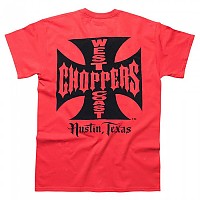 [해외]WEST COAST CHOPPERS OG ATX Short Sleeve T-Shirt 9139013676 Red / Black