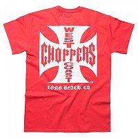 [해외]WEST COAST CHOPPERS OG ATX Short Sleeve T-Shirt 9139013677 Red / White