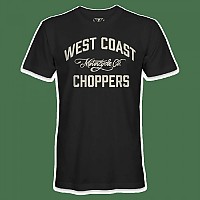 [해외]WEST COAST CHOPPERS Motorcycle Co Short Sleeve T-Shirt 9139015399 Black