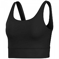 [해외]나이키 Yoga Luxe Crop 스포츠 탑 6137475477 Black / Dk Smoke Grey