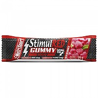 [해외]NUTRISPORT Stimulred Gummy 25g 1 Unit Raspberry Energy Bar 1138344406 Black