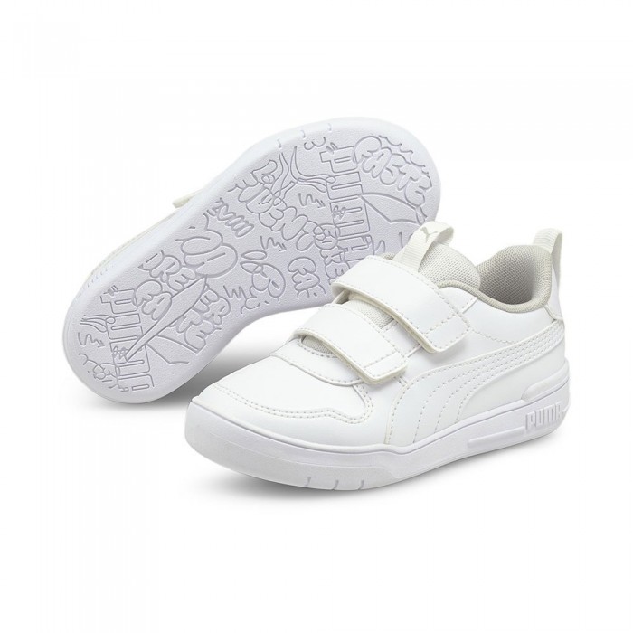 [해외]푸마 Multiflex SL V 운동화 15138052558 Puma White / Puma White